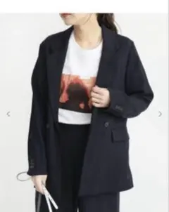 紺ブレ　ジャーナルスタンダード　レリューム　ジャケット