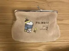 InRed インレッド 付録 スヌーピー 刺繍入りファーポーチ