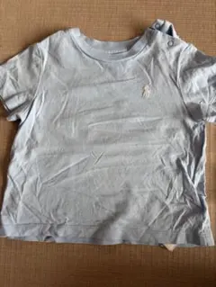 美品⭐︎Poroラルフローレン半袖Tシャツ75サイズブルー