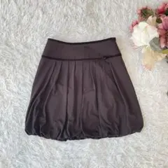 M.deuxバルーンスカート（M）ブラウン系　ミニスカート　量産型のサムネイル