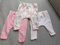 next baby ベビー レギンス 3点セット 3〜6ヶ月 70