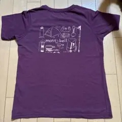 mont-bell Tシャツ パープル Sのサムネイル