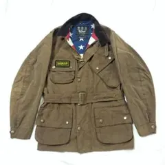 00s Barbour international グリーン XL - メルカリ