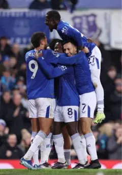 プレミアリーグ　エバートン　24/25ホームソックス　6-9サイズCASTORE