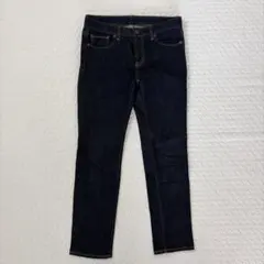 GUレディース クロップドデニムパンツ Ｓのサムネイル