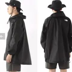 THE NORTH FACE タプトポンチョ M 保存袋付き ブラック