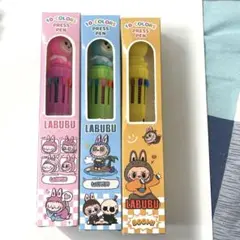 可愛い(*´˘`*)‪‪❤︎‬ラブブ❤︎10色ボールペン‪‪❤︎‬(最終割引！)