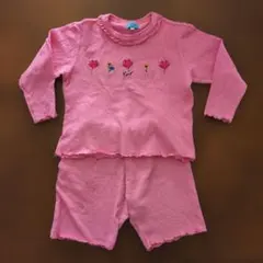 KENZO　ピンクのルームウェア上下セット　110