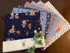 ①Riley Blake 「Sail America」10インチ7枚セット