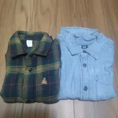 baby GAP 長袖シャツ 2枚セット 5歳用