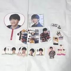 AmBitious 山中一輝 写真 デタカ うちわ ミニうちわ 色紙 シール