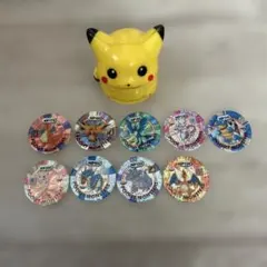ポケモン 1998 レトロ　バトルシューター➕バトルチップ9枚 ポケモン 1998 レトロ バトルシューター➕バトルチップ9枚 - メルカリ