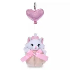 ディズニー マリー おしゃれキャット ぬいぐるみキーホルダー・キーチェーン