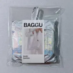 【新品・未開封】BABY BAGGU エコバッグ シルバーのサムネイル