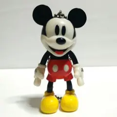 ミッキー ゆらゆら キーホルダー レトロ