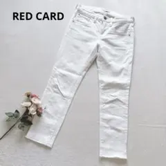 レッドカード RED CARD ホワイトデニムパンツ ジーンズ カットオフ XSのサムネイル