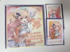 ホロライブ　ランダムチェキ風カード　ランダムメッセージ色紙　桃鈴ねね