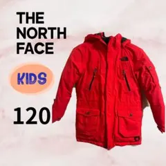 ノースフェイス ダウンジャケット HYVENTキッズ レッド 120