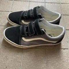Vans ベルクロスニーカー ブラック/グレー