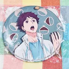 ハイキュー!! キャラコミュヒロバ限定 秋の収穫祭 ビッグ缶バッジ 及川徹 希少