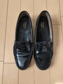 G.H.BASS 41010 / BLACK (LEATHER SOLE)