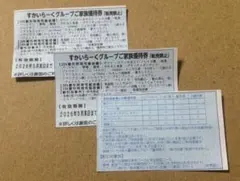 すかいらーく ご家族優待券 25% 5月末まで　②のサムネイル