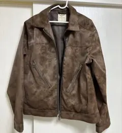 FREAK'S STORE ブラウンレザージャケット