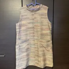 着物リメイクボトルネック エプロンドレス(サービス)品のサムネイル