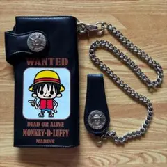 未使用】ONE PIECE ワンピース エース チェーンウォレット 長財布