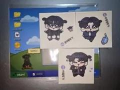 BTS ジョングク グクトゥギ モックニム チブチブシール 3枚セット