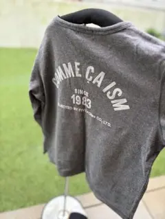 COMME CA ISM 長袖カットソー 140A グレー