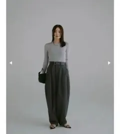 louren vneck knit body suit - メルカリ