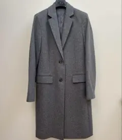 UNIQLO ユニクロ　ウールカシミヤチェスターコート　グレー　※再お値下げ