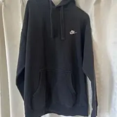 NIKE プルオーバーパーカー ブラック L