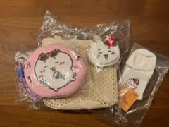 GU ちいかわ　3点セット ポーチセットバッグ　ポーチ　靴下