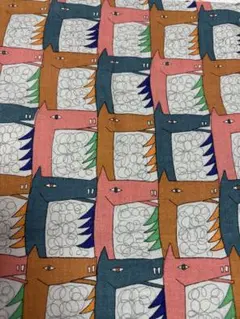 完売品　thoroughbred gray はぎれ　ミナペルホネン