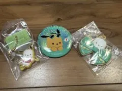 クッキー風チャーム　サンリオ ポチャッコ グッズ 3点セットのサムネイル
