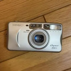Minolta Caprius 150s シルバー コンパクトカメラ Minolta Caprius 150s シルバー コンパクトカメラ | MINOLTA