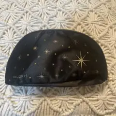 DECORTE 星柄 黒ポーチ