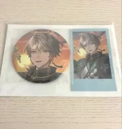 甲斐田晴 誕生日グッズ 箔押し缶バッジ＆チェキ風カード 2025