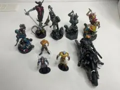 S.I.C.匠魂含む フィギュアまとめ売り 仮面ライダー系 バイク付