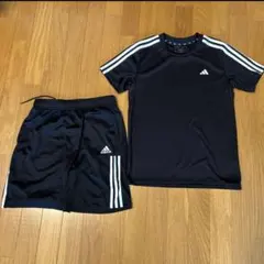 adidas エアロレディ　半袖Tシャツ ハーフパンツ　セット