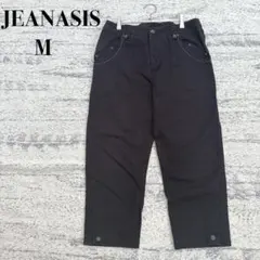 【ジーナシス】ブラック カジュアルパンツ Mサイズ レディ―ス u3750