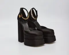 2025年最新】VERSACE カラー：ブラック系 ハイヒール・パンプスの人気