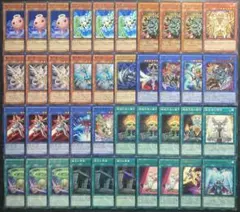 遊戯王 聖刻機械天使 聖刻サイバーエンジェル 40枚 構築済みデッキ