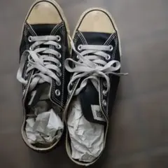 CONVERSE ALL STAR スニーカー ブラック　レザー