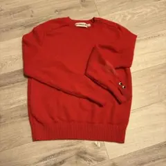 ANYA HINDMARCH＆ユニクロ　カシミヤ　赤ニット M