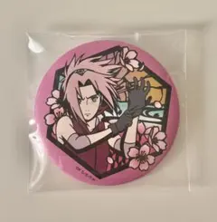 春野サクラ ジャンプショップ NARUTO コレクション缶バッジ 和紙缶バッジ