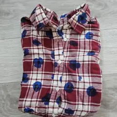 UNIQLO 長袖シャツ Mサイズ チェック柄
