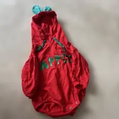 リンゴデザイン 赤いロンパース